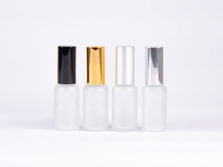 säuremattierte Flasche 100 ml - Zerstäuber Aluminium