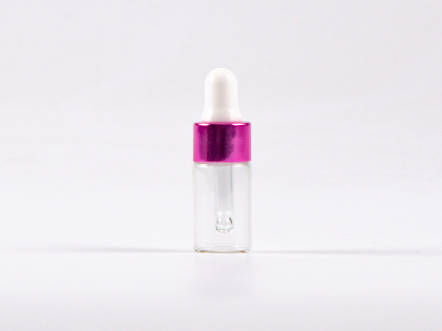 Pipettenflasche 3 ml - metallic