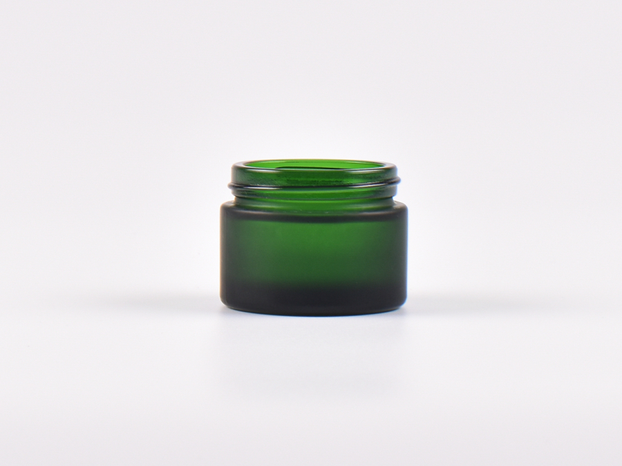 Glasdose, ohne Deckel, 8 Farben, 50ml