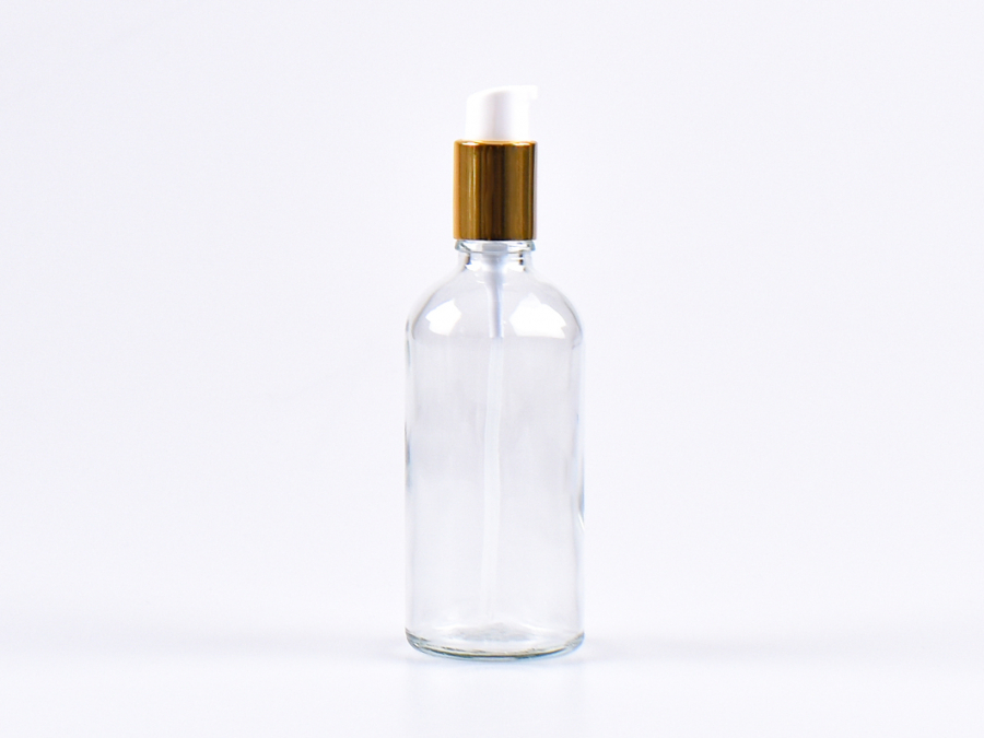 Klarglas-Flasche-pumpe-100ml