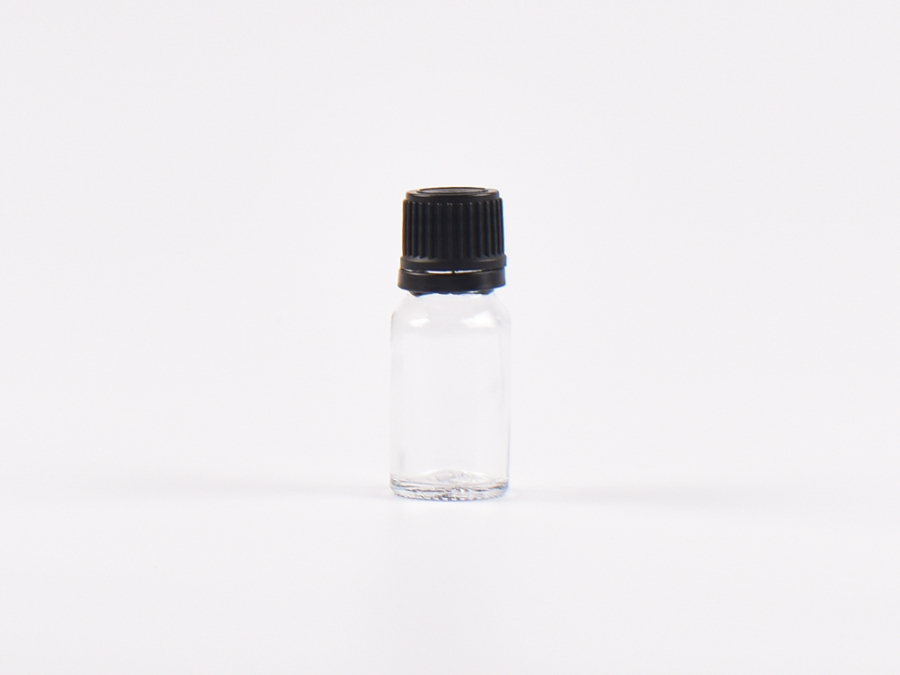 Klarglasflasche 10ml, mit Schraubverschluss OV