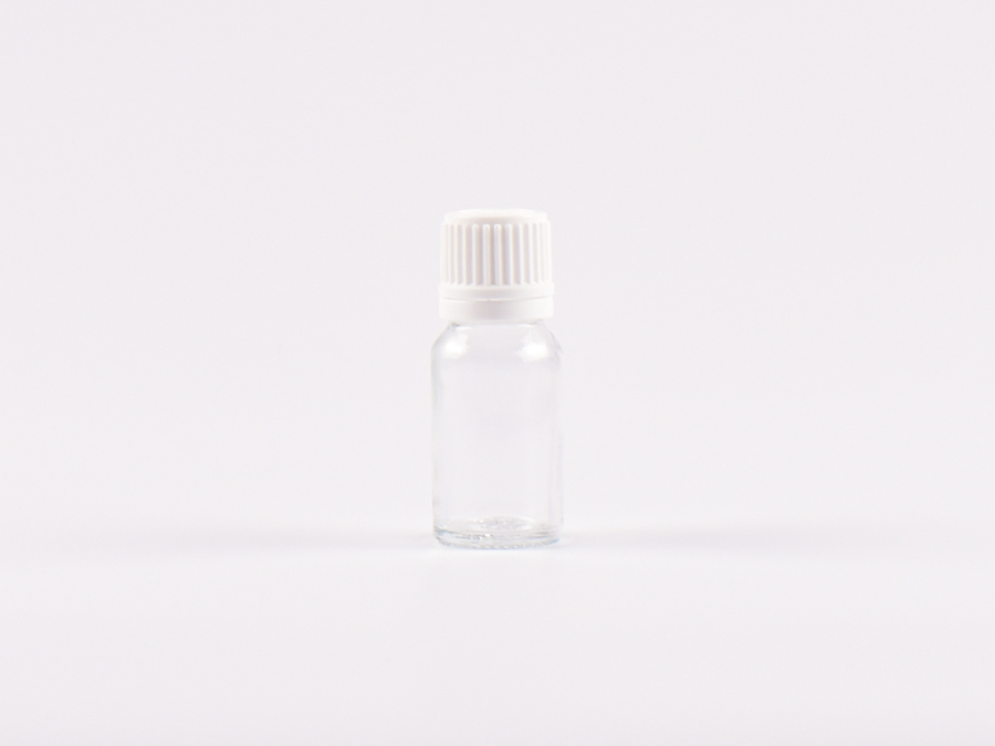 Klarglasflasche 10ml, mit Schraubverschluss OV