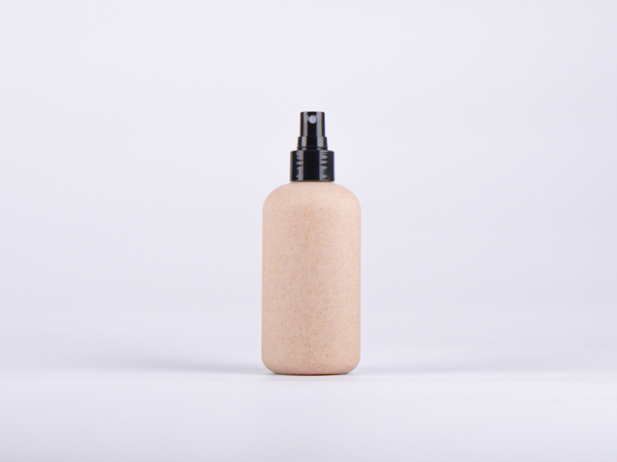 Bioflasche "CERES", 250ml, mit Zerstäuber weiss/schwarz