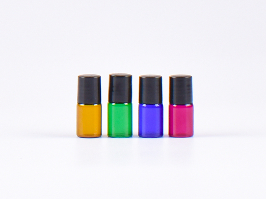 Mini Roll-On-Flasche, color, 2ml