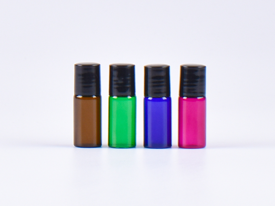 Mini Roll-On-Flasche, color, 3ml