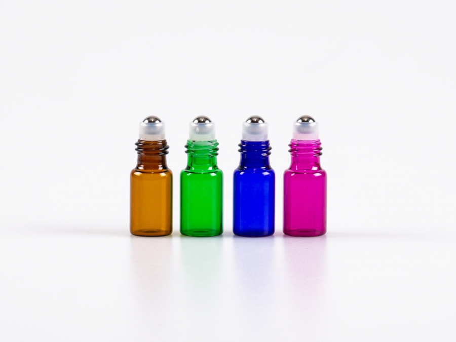 Mini Roll-On-Flasche, color, 3ml