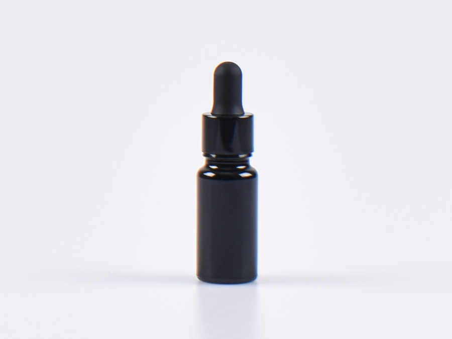 violettglas-pipette-schwarz-glasflasche