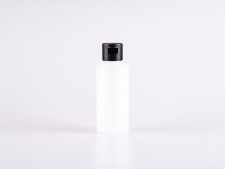 Flasche "Nasa" 100ml, LD-PE, mit FlipTop oder DiscTop Verschluss