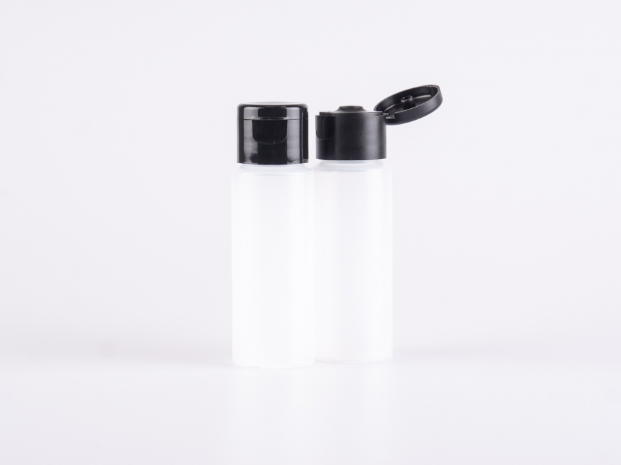 Flasche "Nasa" 50ml, LD-PE, mit FlipTop oder DiscTop Verschluss