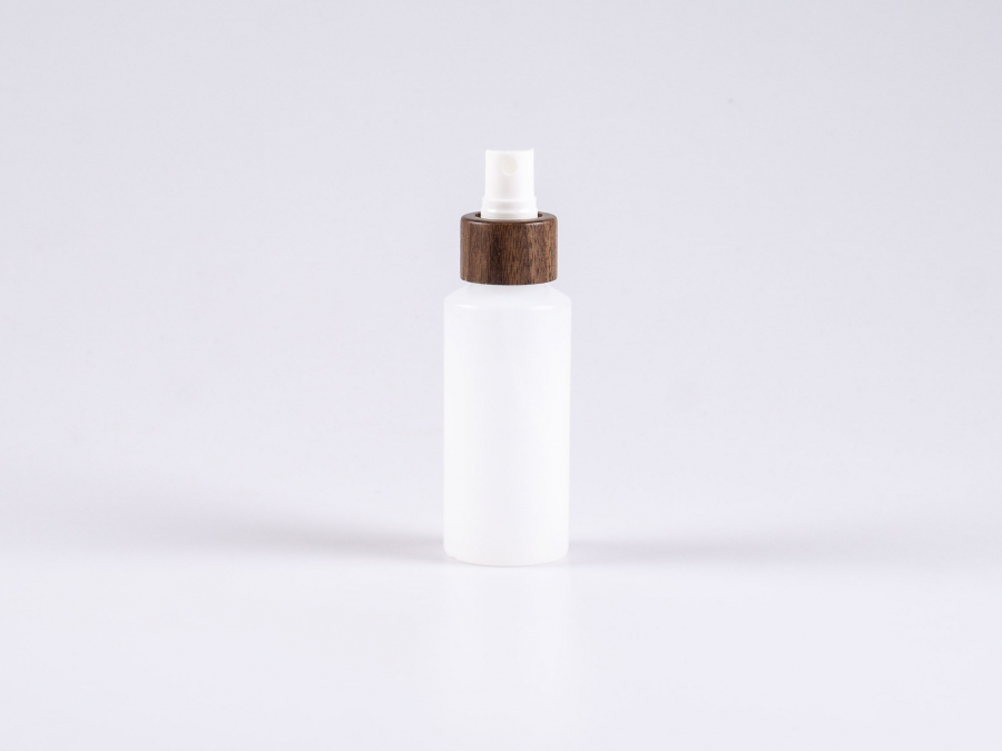 Flasche "Nasa" 100ml, LDPE, mit Zerstäuber Walnut