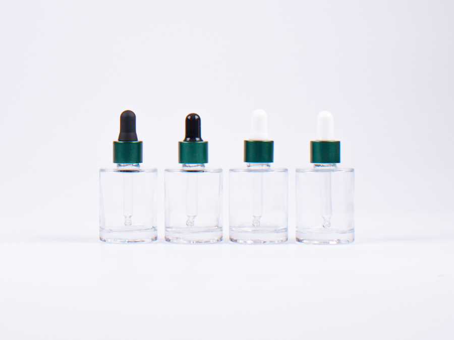 Flasche Raoul 30 ml – Pipette Grün matt