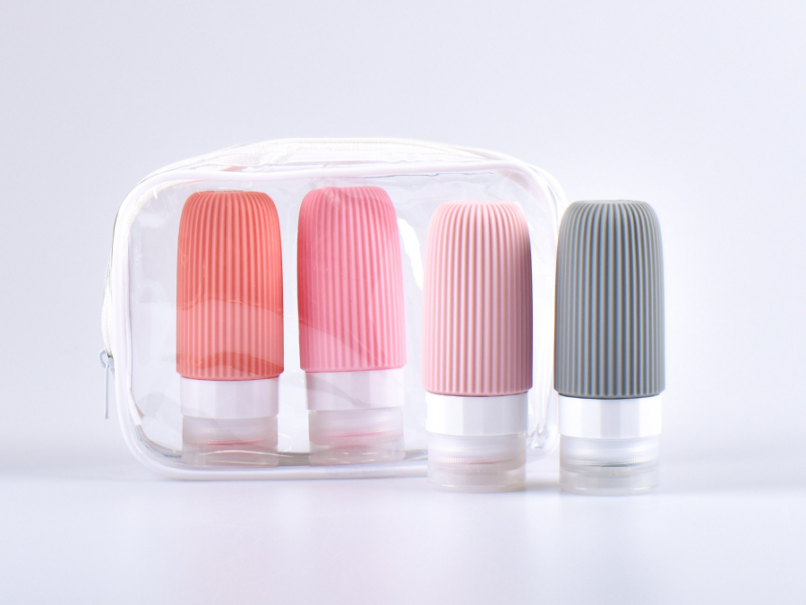 Silikon Reiseset, Traveltubes, 60ml, 4-teilig
