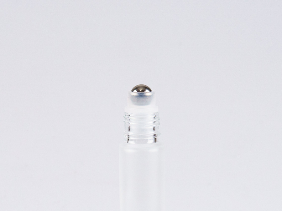 Roll-On-Flasche, säuremattiertes Glas, frei kombinierbar, 10ml Color