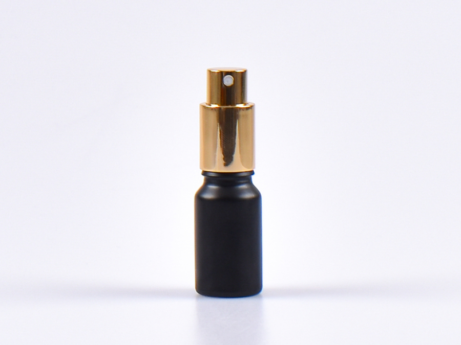 parfumflasche-glas-schwarzmatt