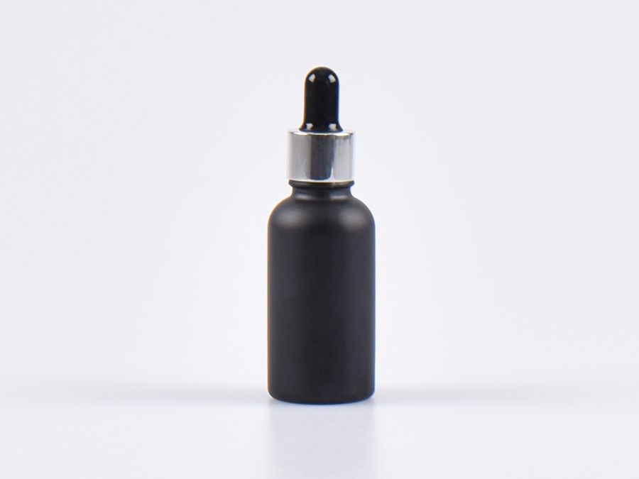 schwarzglas-pipettenflasche-silber-30ml