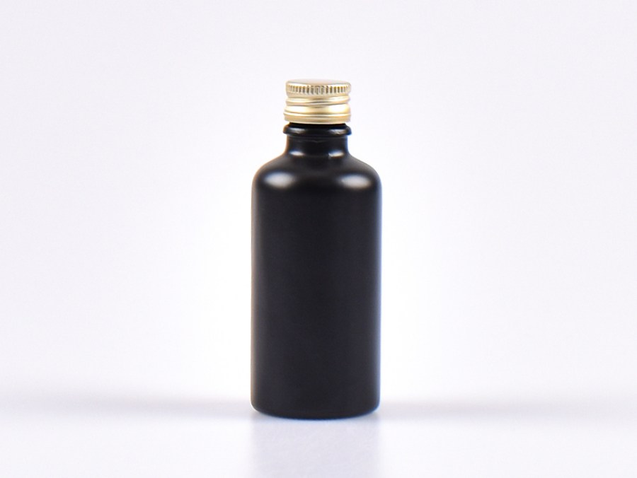 glasflasche-schwarz-matt-aludeckel