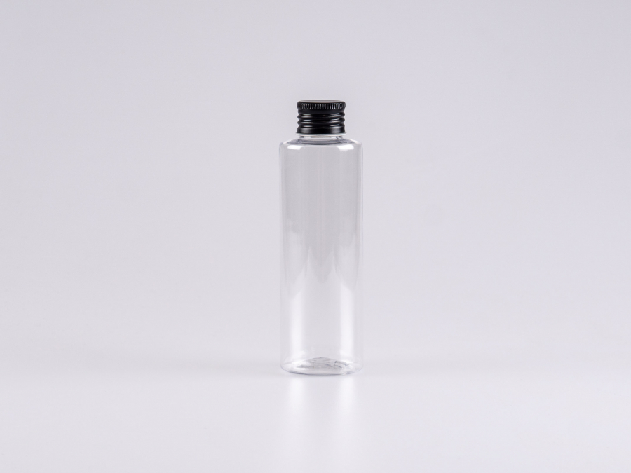 PET Flasche "Sharp" 150ml, mit Aludeckel