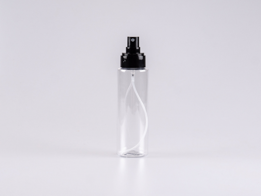 PET Flasche "Sharp" 150ml, mit Zerstäuber "Prime"