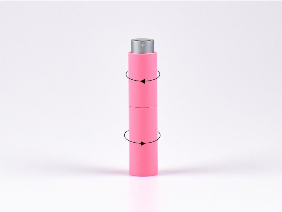 Zerstäuber "Twist", pastell, pink, 10ml