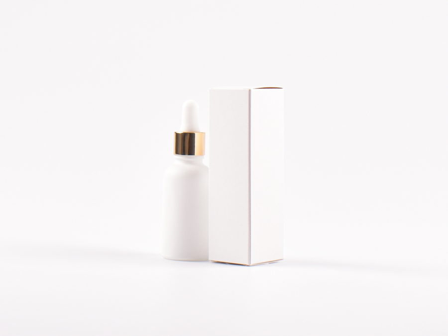 Umverpackung für 20ml & 30ml Flaschen DIN18, 34*34*110mm