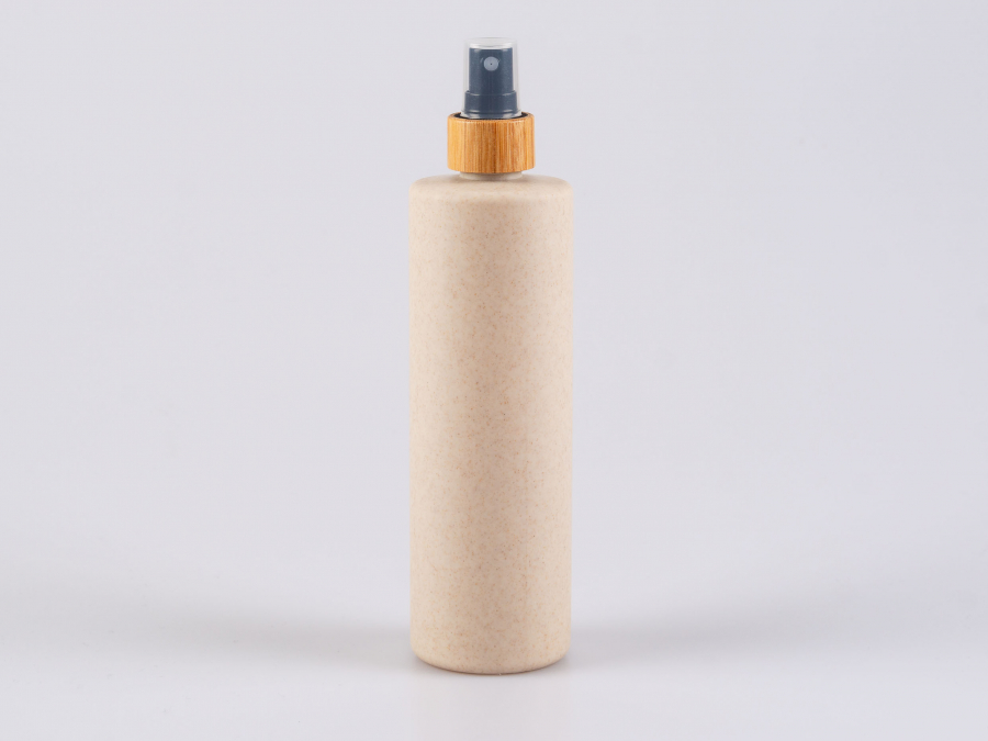 Bioflasche "CERES", 400ml, mit Zerstäuber Bambus
