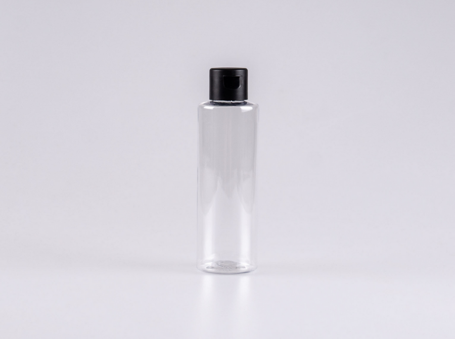 PET Flasche "Sharp" 150ml, mit FlipTop oder Disc Top Verschluss