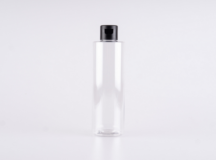PET Flasche "Sharp" 250ml, mit FlipTop oder Disc Top Verschluss