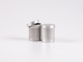 Aluminiumdose, 80ml, hohe Form, silber