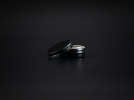 Aluminiumdose, 30ml, mattschwarz