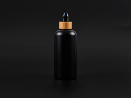 Flasche "Ben" 250ml, mit Lotionspumpe Bambus