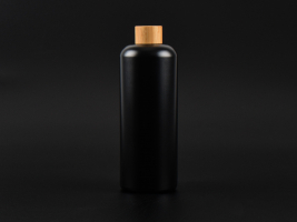 Flasche "Ben" 500ml, mit Deckel Bambus