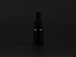 Schwarzglasflasche 10ml, mit Zerstäuber Kunststoff