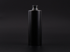 Flasche "Tara" 450ml, matt-schwarz, mit Aluminiumdeckel