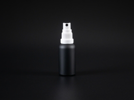 Schwarzglasflasche 30ml, mit Mundspray