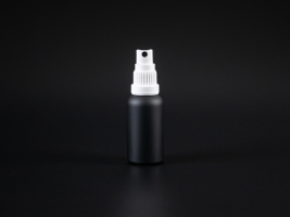 Schwarzglasflasche 30ml, mit Mundspray