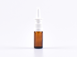 Braunglasflasche 10ml, mit Nasenspray