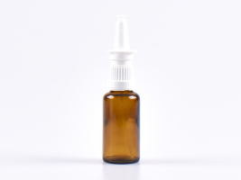 Braunglasflasche 30ml, mit Nasenspray