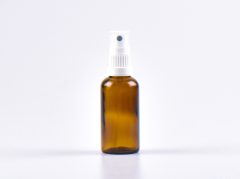 Braunglasflasche 50ml, mit Mundspray