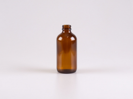 Braunglasflasche 220ml, 28/410, ohne Montur