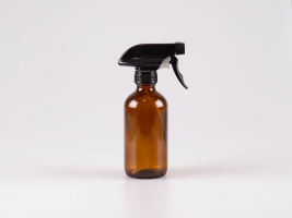 Braunglasflasche 220ml, mit Triggerspray