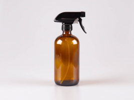 Braunglasflasche 480ml, mit Triggerspray
