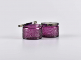 Dekorglas, 120ml, lila purpur