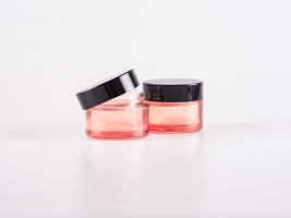 Kosmetikdose "Lucy", 30ml, mit Deckel schwarz