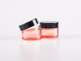 Kosmetikdose "Lucy", 30ml, mit Deckel schwarz