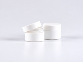 Weissglasdose 30 ml – Deckel Weiss