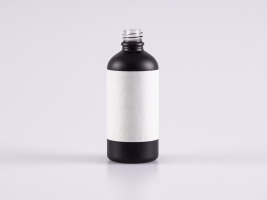 Etikette "weiss-antik", passend zu 100ml DIN18 Glasflaschen