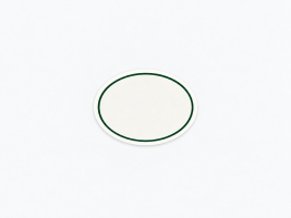 Etikette Oval