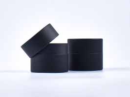 Dose "Eco" 170ml, aus Pappe, mattschwarz - Sonderformat