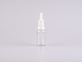 Klarglasflasche 30ml, mit Nasenspray