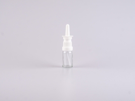 Klarglasflasche 10ml, mit Nasenspray